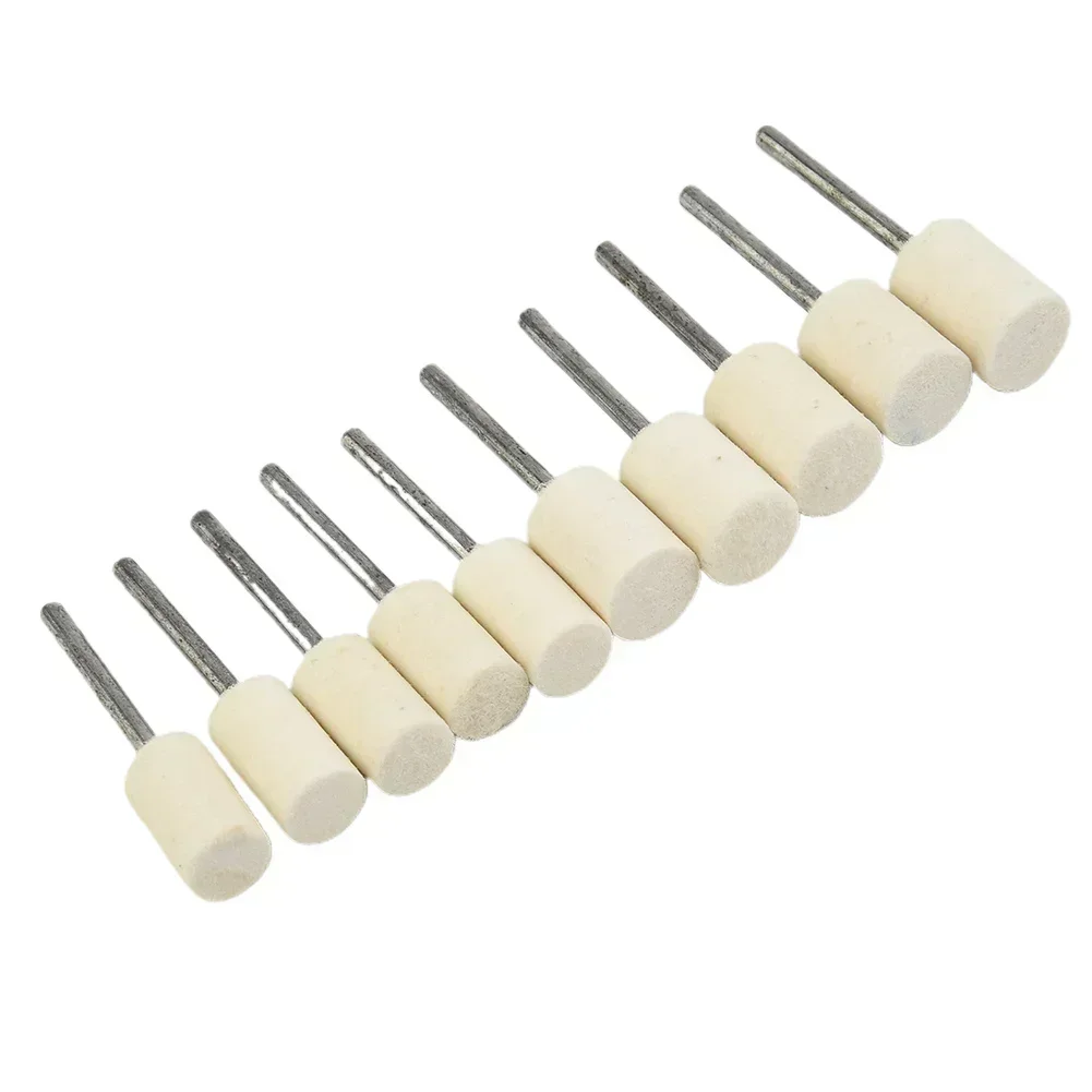 25Pcs Wollfilz Polieren Polieren Pads Rad Wollfilz Polieren Wachsen Werkzeuge Für Dreh Werkzeuge Kit Set Für Holz Jade glas Stahl