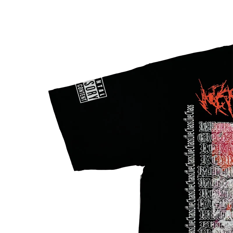 جديد الرجال كين كارين كارسون الفوضى العظيم جولة الساق 2 تي شيرت تي شيرت الهيب هوب سكيت الشارع تي شيرتات قطن تي شيرت حجم الولايات المتحدة N221 #5