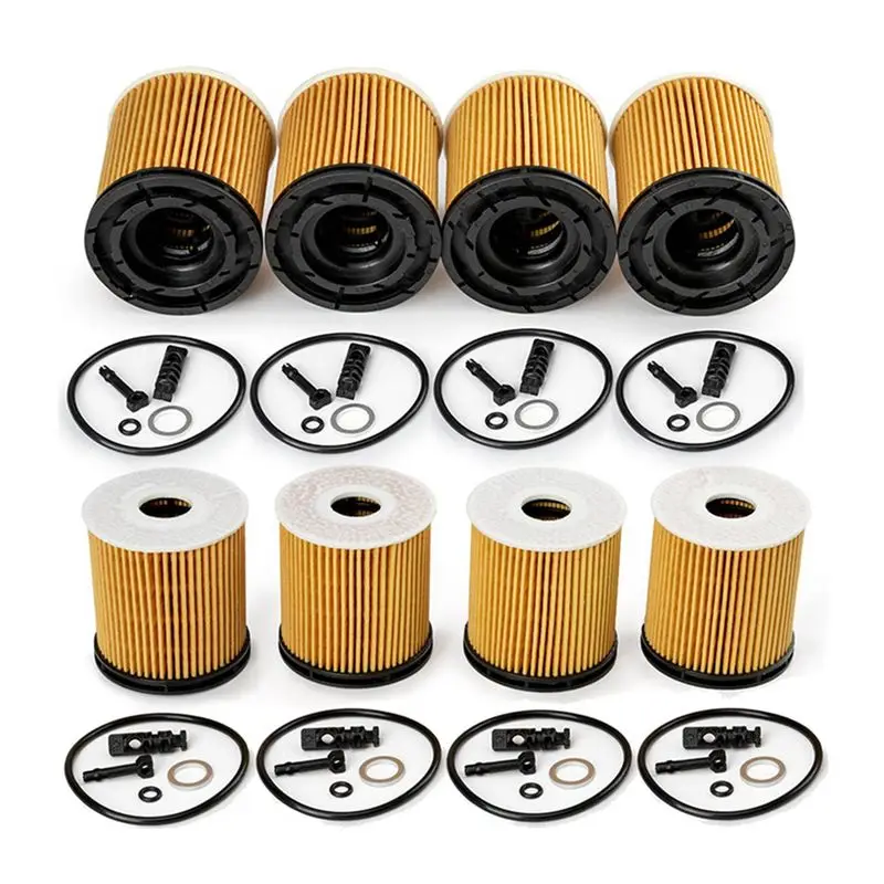 Durable-24PCS For KIA K3 Rio 1.6L For Elantra 1.5L Oil Filter Assy With Seals 26350-2M000 263502M000 26350 2M000