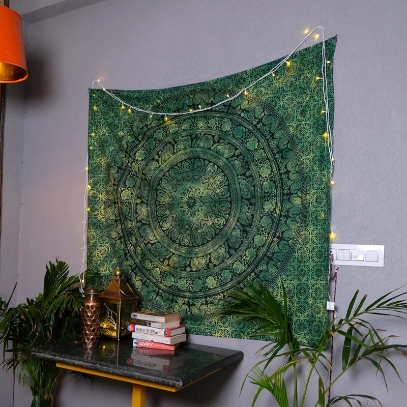 Mandala Wall Tapestries, With An Aesthetic Style Of Bohemian Hippie For Living Room, Meditation Room And Bedroom Decoration