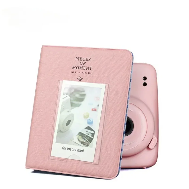 64 Pockets 3 Inch Candy Color Name Card Holder Photo Mini Book Album for Polaroid  Fujifilm instax Mini 12 11 LiPlay 9 7s 8 25 9