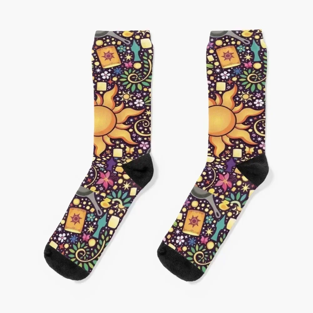 

Tangled Socks fashionable retro kawaii hiking Socks Women Men's