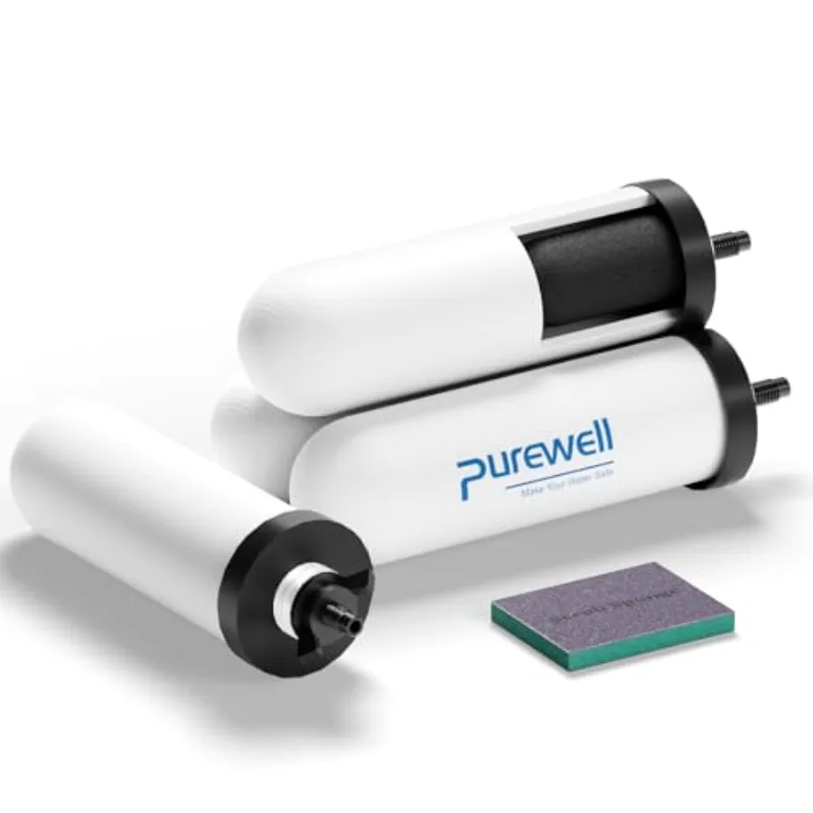 

Керамические 3-ступенчатые фильтрующие элементы PF-4, моющиеся и многоразовые, сертифицированные NSF/ANSI 42 и 372, замена для ProOne ® Берки ® ®