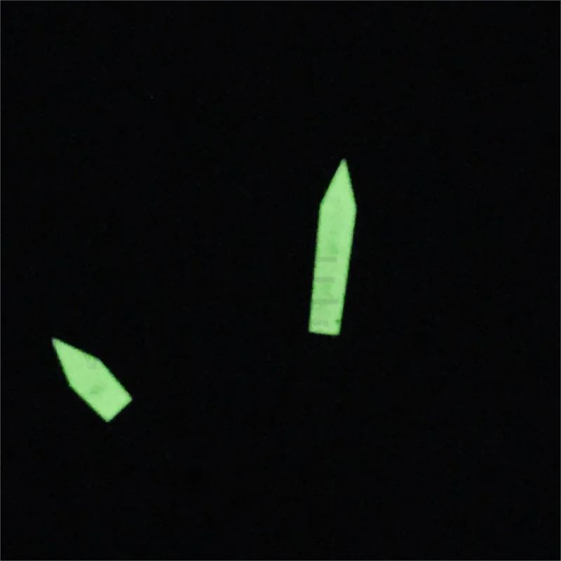 BLIGER manecillas luminosas verdes para reloj, accesorio compatible con movimiento NH34, NH35, NH36, NH37, NH38, NH39, NH70, NH72