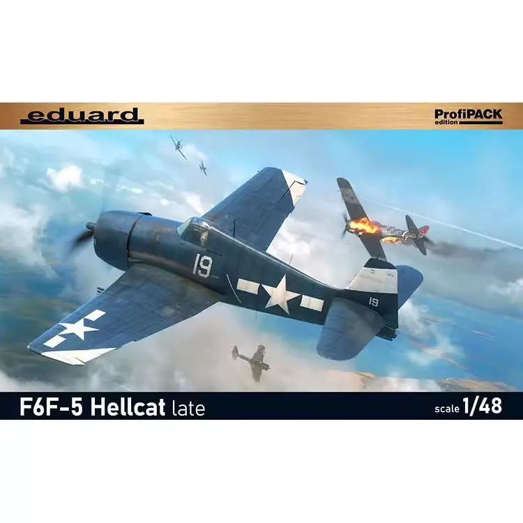 

Eduard 8229 1/48 F6F-5 Hellcat Late ProfiPACK (пластиковая модель)