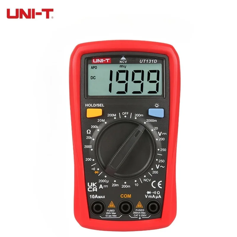 UNI-T Digital Multimeter High-Precision Multi-Function Smart Anti-Burn Universal Meter Household Voltage and Current Tester