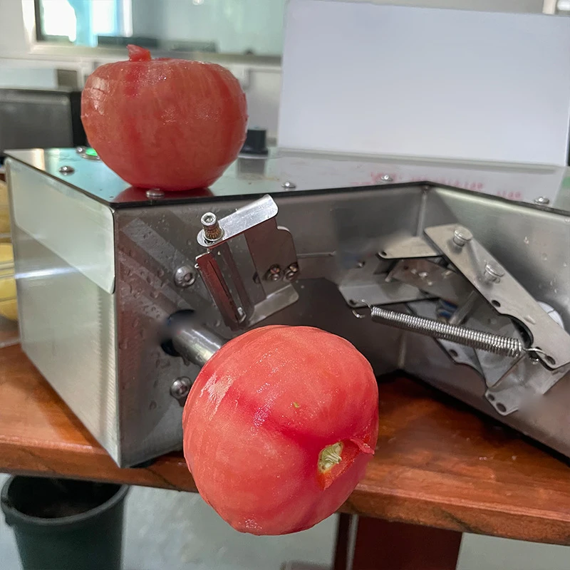 Fruit peeling machine Lemon and persimmon peeling machine CY-XP800 tomato peeling equipment Kiwi and apple processing