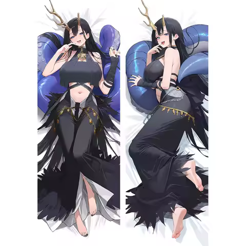 Golden Hind Dakimakura 2WAY Hugging Body Pillow Case Anime Azur Lane Pillow Cushion Cover