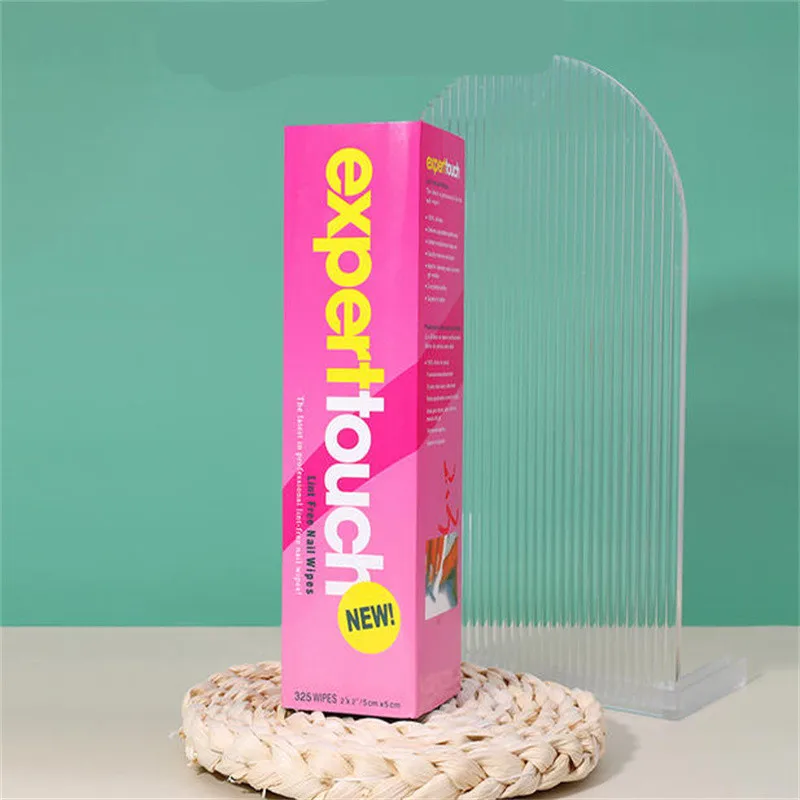 Lingettes dissolvant de vernis à ongles non pelucheuses, outil de manucure, tampons en coton, serviettes pour Nail Art, dissolvant de vernis Gel, 325 pièces/boîte