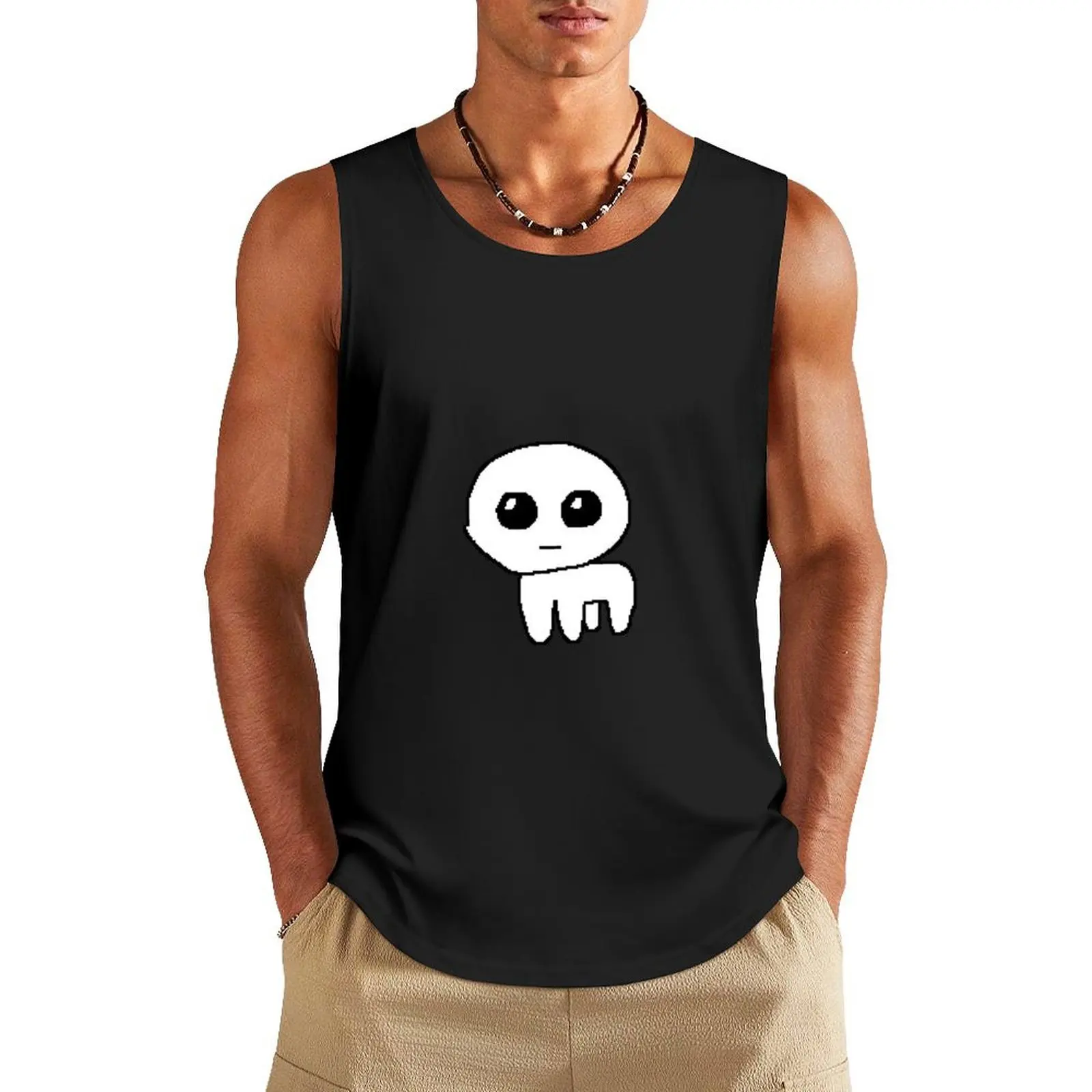 

Autism Creature Funny Meme Tank Top Gym clothes Sports clothing cotton t-shirts man cool things