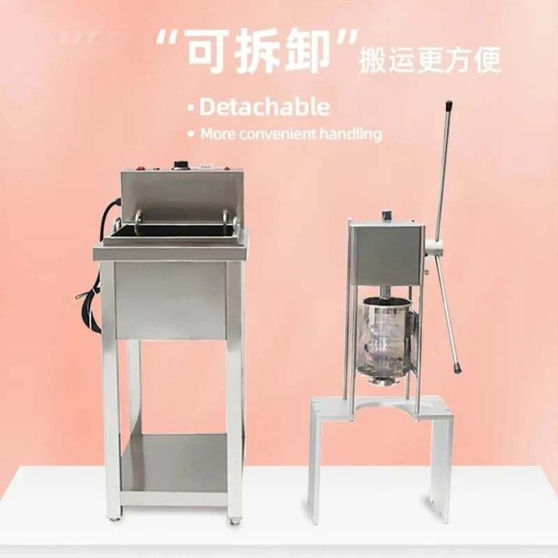Focus on auspicious fruit machine, Beijing temple fair Latin fruit machine, Spanish churros machine