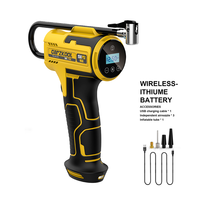 Cordless Car Tire Inflator Portable Electric Air Compressor 150PSI 4000mAh Auto Pump for Motorcycle Bicycle Boat Tyre Emergency