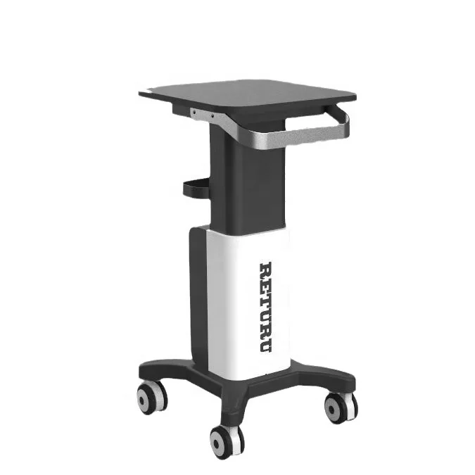 High Quality Trolley 4 Mobile Wheels Facial Spa Trolley Carts Beauty Salon Trolley Cart for Beauty Machine