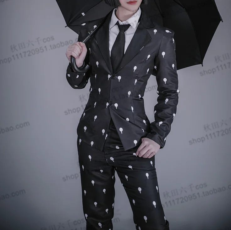 

Coplay Suit Women Black Uniform Print Buccellati