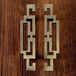 1pc Vintage Style Kitchen Cabinet Handle Door Antique Bronze Dresser Pull Drawer Knobs Retro Furniture Handle Furniture Hardware