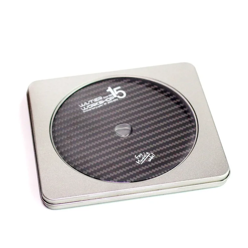 Shopkeeper's Recommendation Wilmer 15th Anniversary Carbon Fiber Turntable CD Tuning Pad Deburring