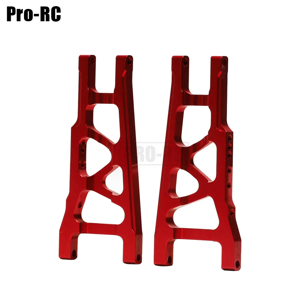 1Pair Aluminum Alloy #3655X Front & Rear Lower Suspension Arms for RC Traxxas 1/10 Slash 4x4 Rustler Stampede XO-1 Upgrade Parts