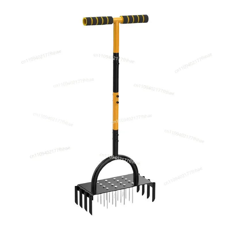 For Lawn Ripper Garden Turner Lawn Handrail Type Lawn Hole Puncher