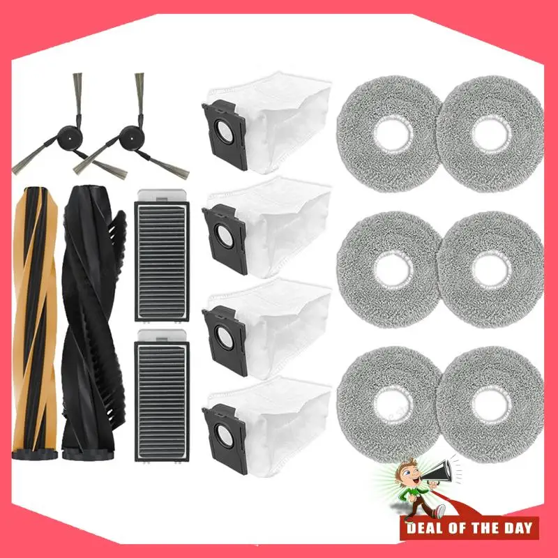 24-Hour Delivery Replacement Accessories For Dreame X50s/L50/L40s Pro Ultra Sweeping Robot Spare Parts Main Side Brush Mop Cloth