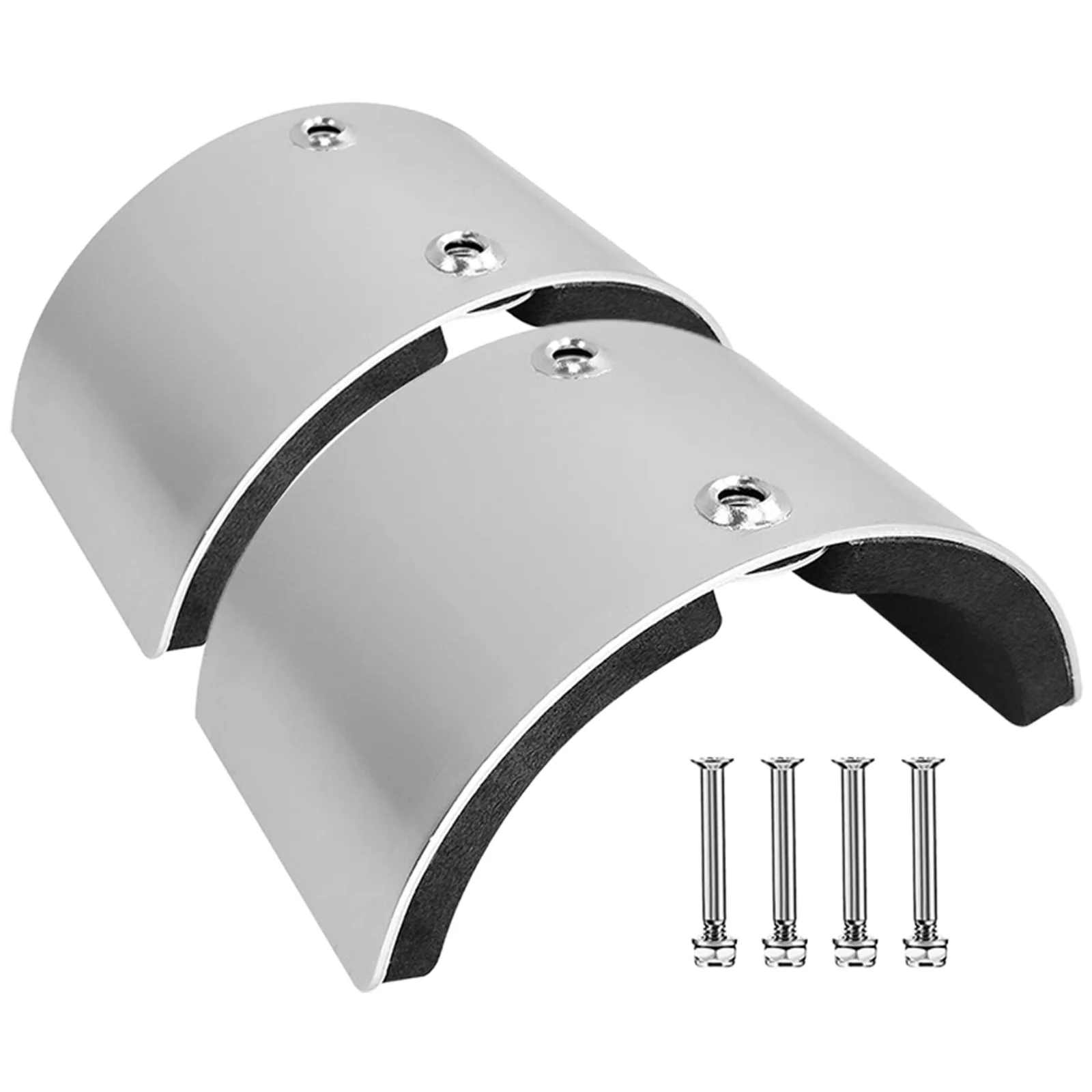 

1 set Stilt Accessories Drywall Replacement Parts Aluminum Arc Design Support Legs Heel Cuffs Foot Rest Hardware