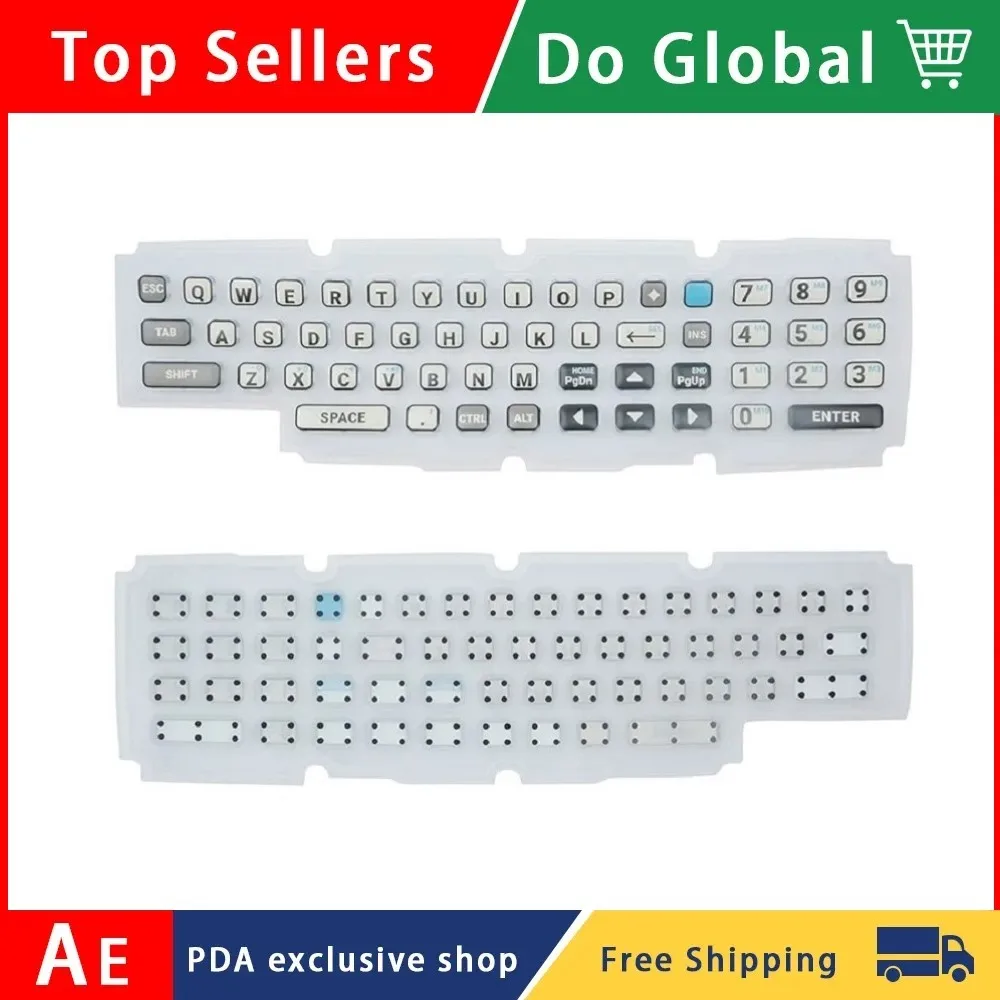 100pcs Rubber QWERTY keyboard for VC8300 Modal,VC83KYBD-QW-SP-01