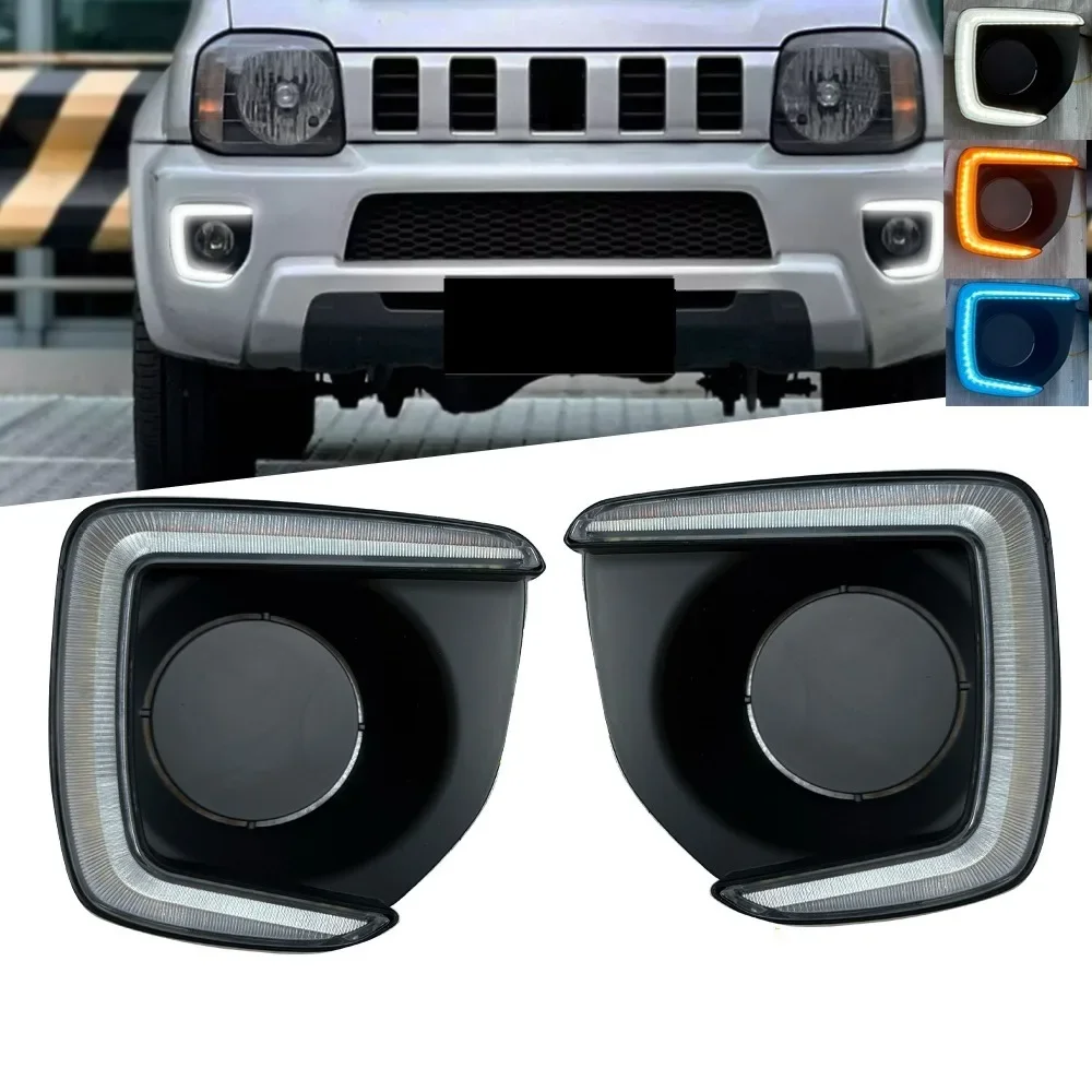 

1 Pair Led Front Bumper Fog Lights Foglight Turn Signal Light for Suzuki Jimny 2012 2013 2014 2015 2016 2017 2018