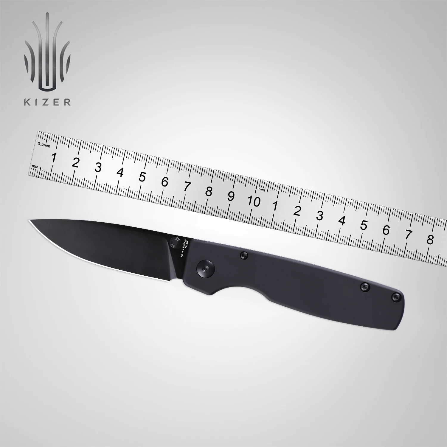 Cuchillo de supervivencia exclusivo Kizer Mojave V3605 Original 2022 nuevo mango de aluminio o cobre con hoja de 154CM cuchillo de bolsillo para