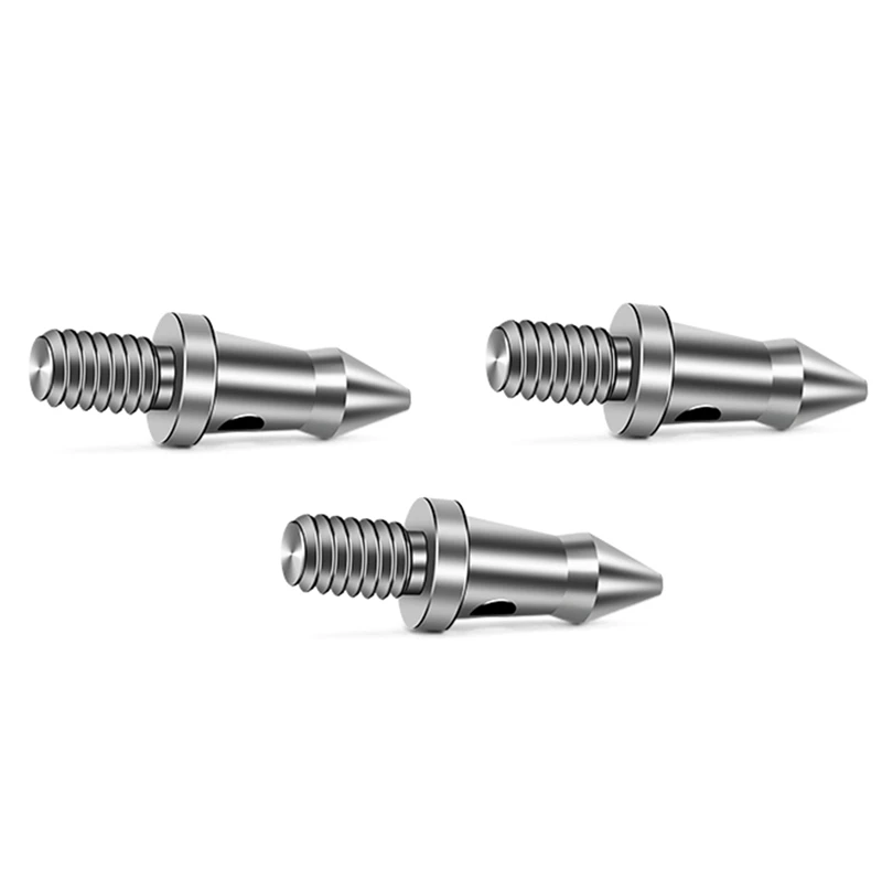 3 шт., универсальный набор шипов для штатива, резьба 1/4 дюйма, штатив из нержавеющей стали, монопод, ножки, запасные части