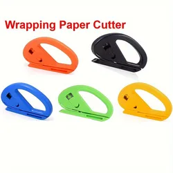 1 packaging paper cutter, Christmas and birthday gift packaging cutting tool, used for Christmas gifts, safer and more convenien