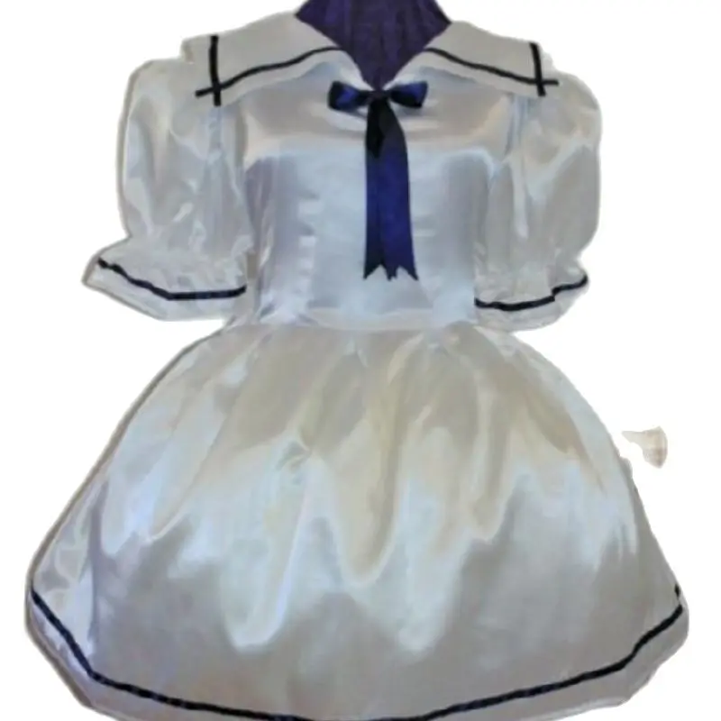 

French Sissy Sailor White Adult Baby Lolita Maid Costume Cosplay Custom