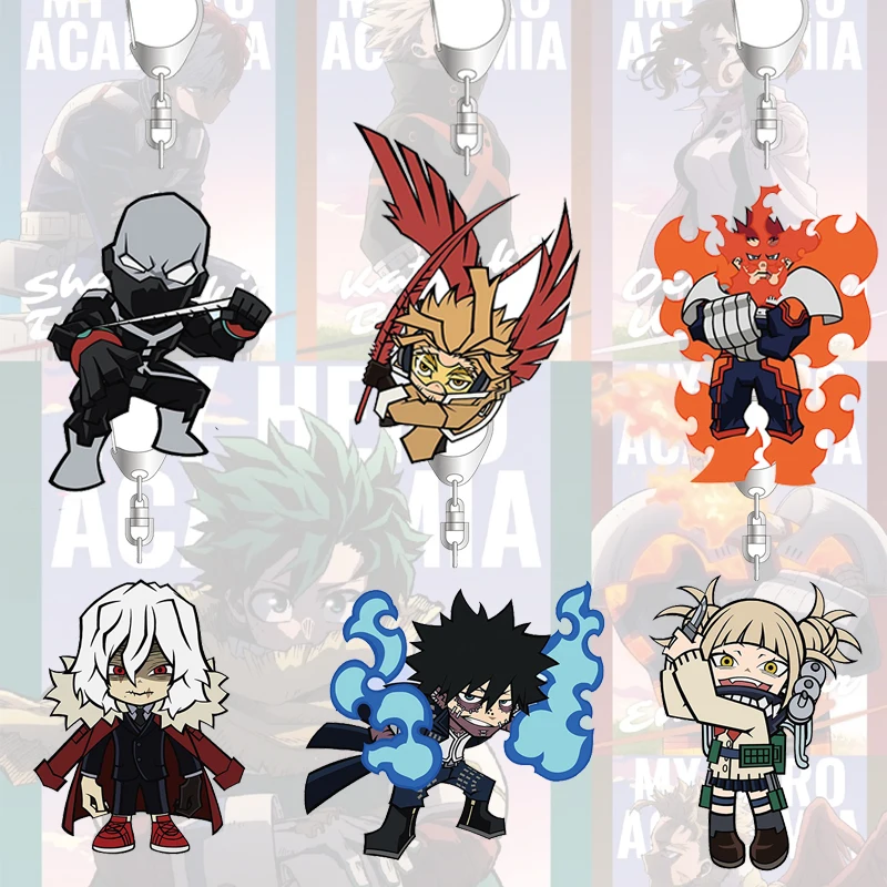 

Брелок My Hero Academy Midoriya Izuku, акриловая сумка в стиле аниме, подвеска All·Might Student, изысканный студенческий подарок Katsuki на день рождения