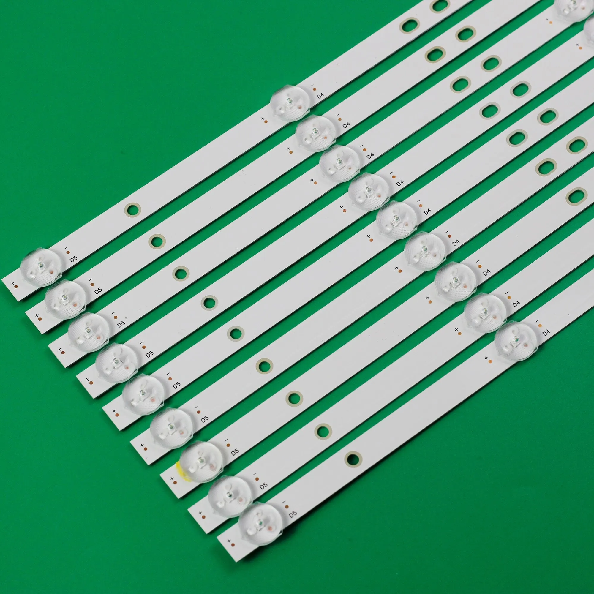LED Strip Backlight สําหรับ K55DLY8US KS5500SM4K HRS_SQY55D3_5X9_2W_MCPCB 12mm_V1 PLED5544U HV550QUB-F5A RCA RNSMU5545 AE0110490
