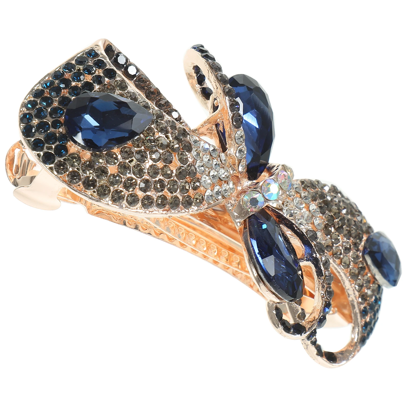 

Rhinestone Hair Clip Girls Bows Clips Pin Accessories for Bowknot Women Barrettes