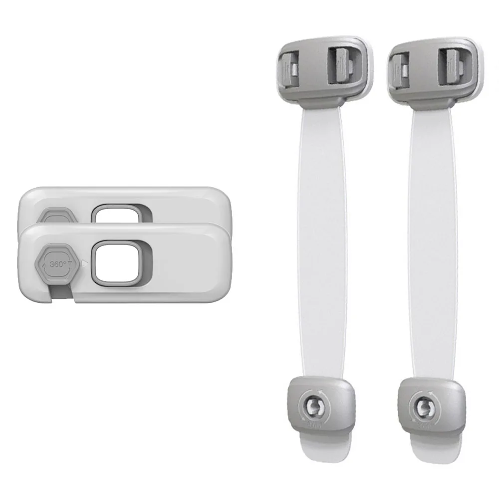 10pcs/lot Multi-function Child Baby Safety Lock Cupboard Cabinet Door Baby Care Drawer Safety Locks Children Security Protector
