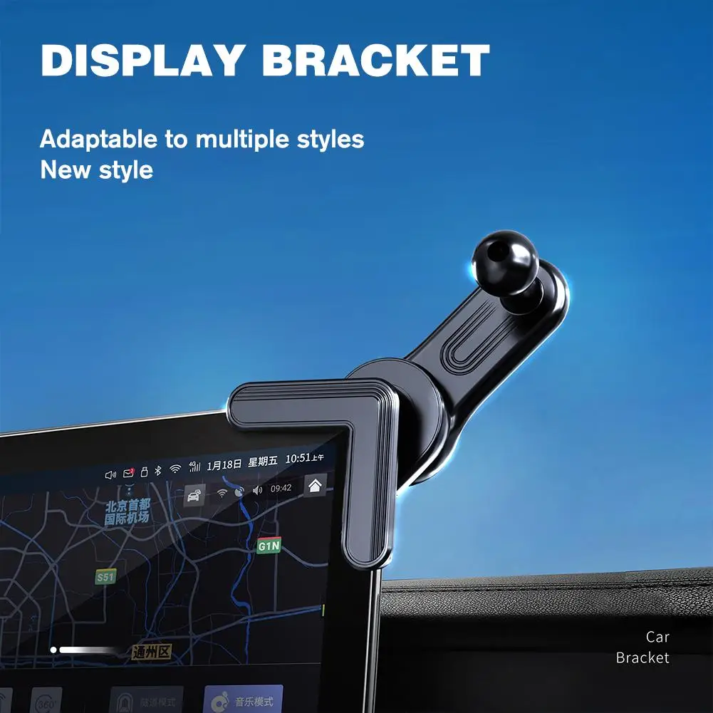 Mobile Phone Holder Base For Car Display Screen New Car Display Extension Pole Mobile Phone Holder Base For Tesla Accessories image 5