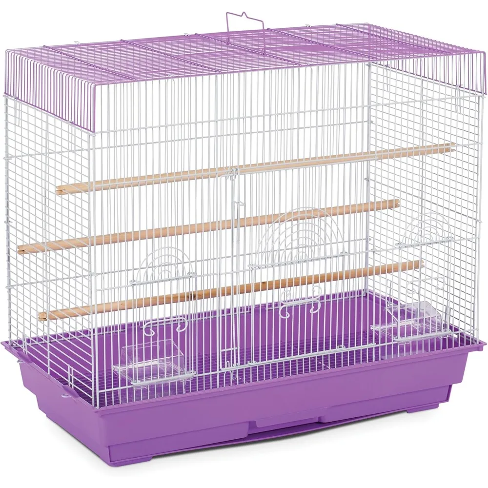 

Prevue Pet Products SP1804-3 Flight Cage, Lilac/White,26" L x 14" W x 22 1/4" H