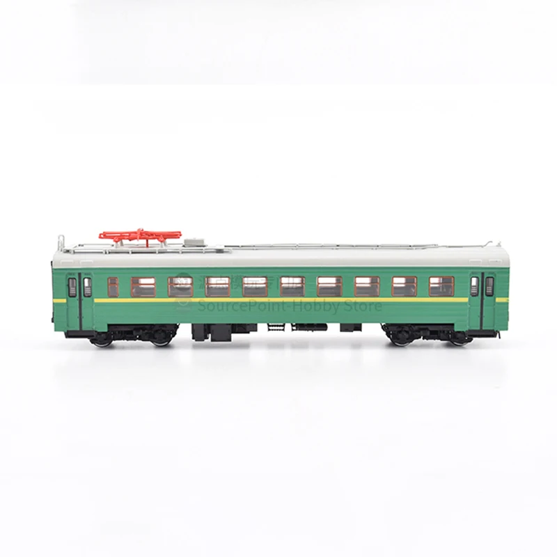 1:87 Scale Plastics Soviet ER2 Electric Multiple Unit Passenger Car Model JLKN015 Classic Adult Toy Gift Souvenir Static Display