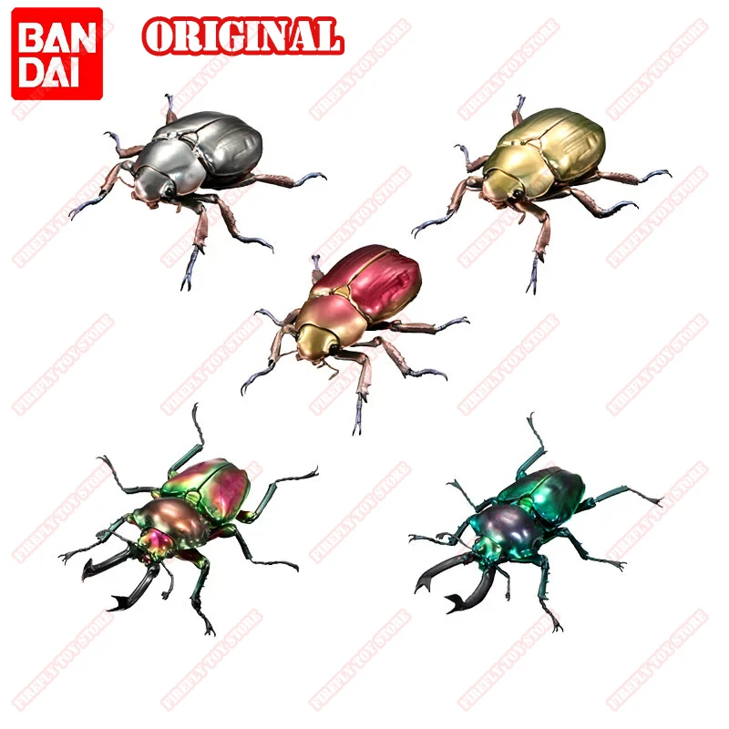 バンダイオリジナルおもちゃイケモノタイショウアドバンススカラベカブトムシガチャガシャポン組み立てアニメアクションモデルフィギュアコレクション