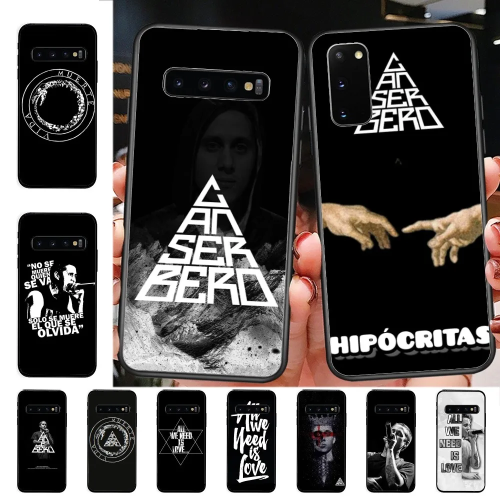 R-Residente C-Canserbero Phone Case For Samsung S 9 10 20 21 22 23 30 23 24 Plus Lite Ultra FE S10lite Fundas