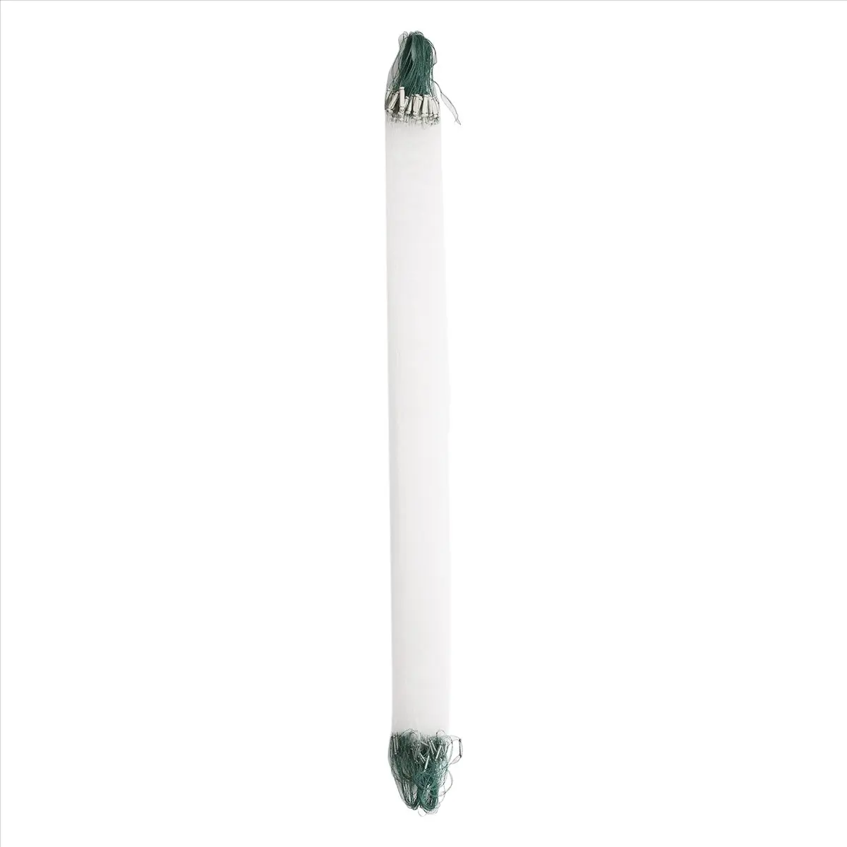 *N21R 25m Clear White Green Monofilament Fishing Fish Gill Net w Float