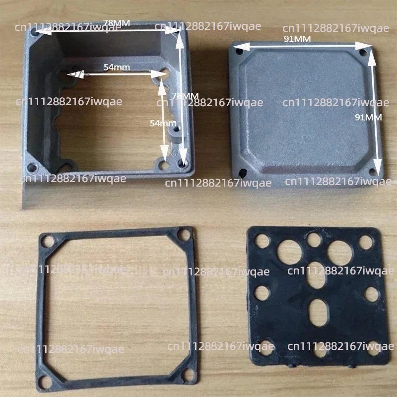 Motor aluminum junction box Y2 63-160 terminal dustproof cover mechanical and electrical accessories view 2