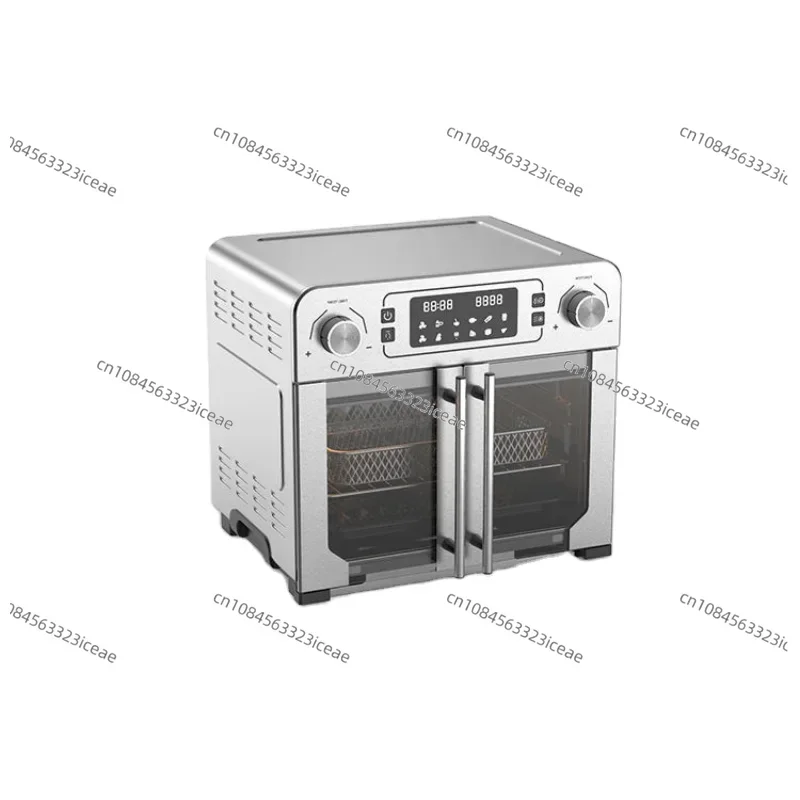 Smokeless Indoor Grill Air Fryer, Large Capacity, Toaster Oven, Built in Ovens, Electric Grills, Indoor