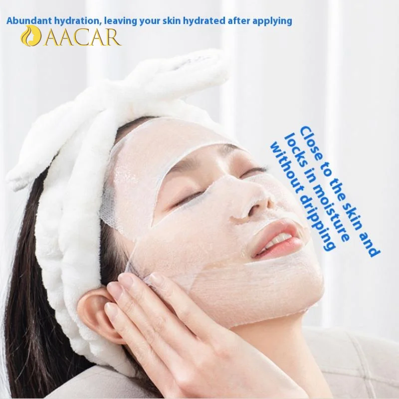 100 ชิ้นแผ่นผ้าฝ้ายประคบเปียกยืดหยุ่นชนิดเปิดบำรุงผิวหน้าให้ความชุ่มชื้นแต่งหน้าผ้าฝ้ายบางเฉียบเทนเซล