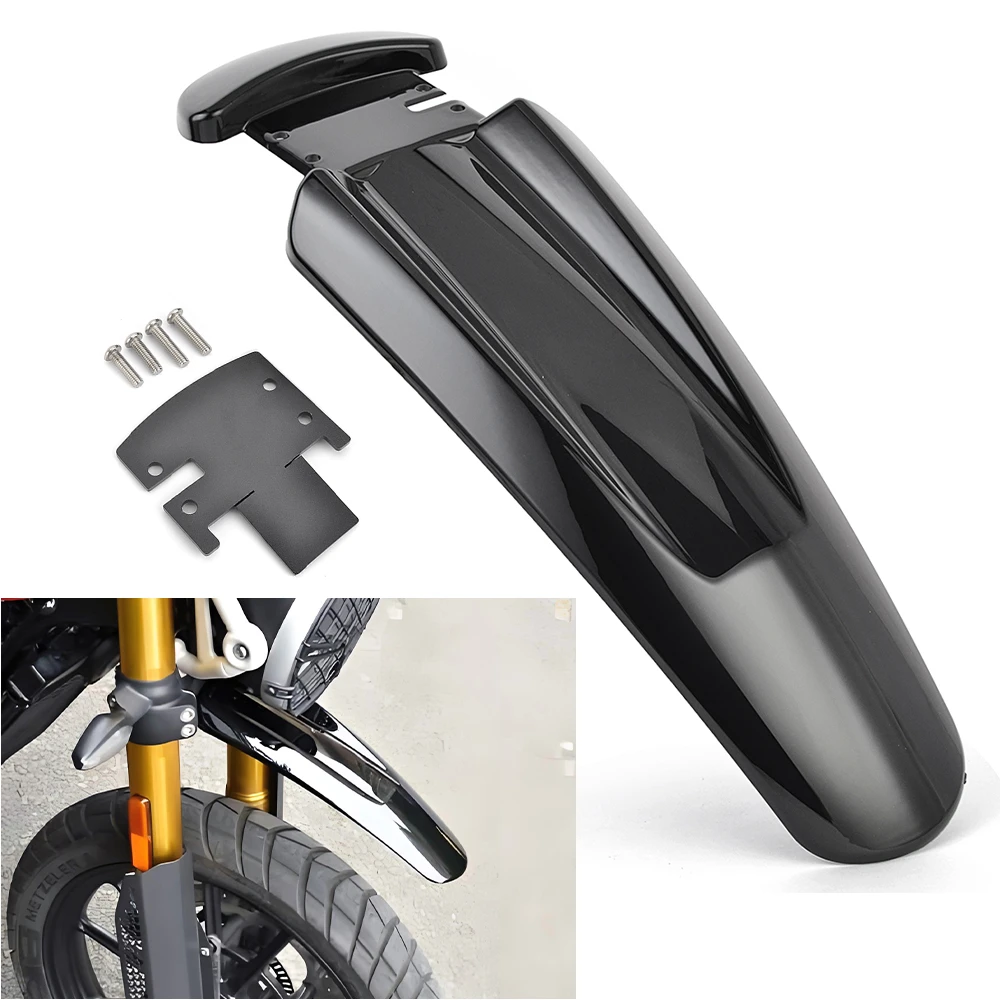 

400 X Front Fender Mudguard Fairing Cover Protector Motorcycle For Triumph Scrambler 400X 2024 2025