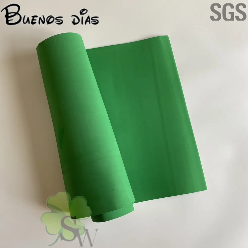 

3mm Size 49cm*200cm No Hole Green Eva Foam Sheet,Cosplay Handmade Material Specifically Designed For Costuming