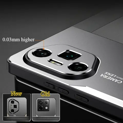 Luxury Aluminum Alloy Metal Matte Back Case For Honor 200 Smar 300 Ultra Lite Pro Cold Skin Feel Shockproof Protect Phone Cover