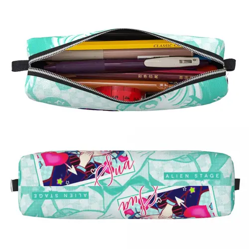 Imagen 2 del producto Estuche de lápices de Anime Alien Stage, estuche creativo para bolígrafos, estuche para lápices con cremallera escolar para estudiantes de gran capacidad para niños
