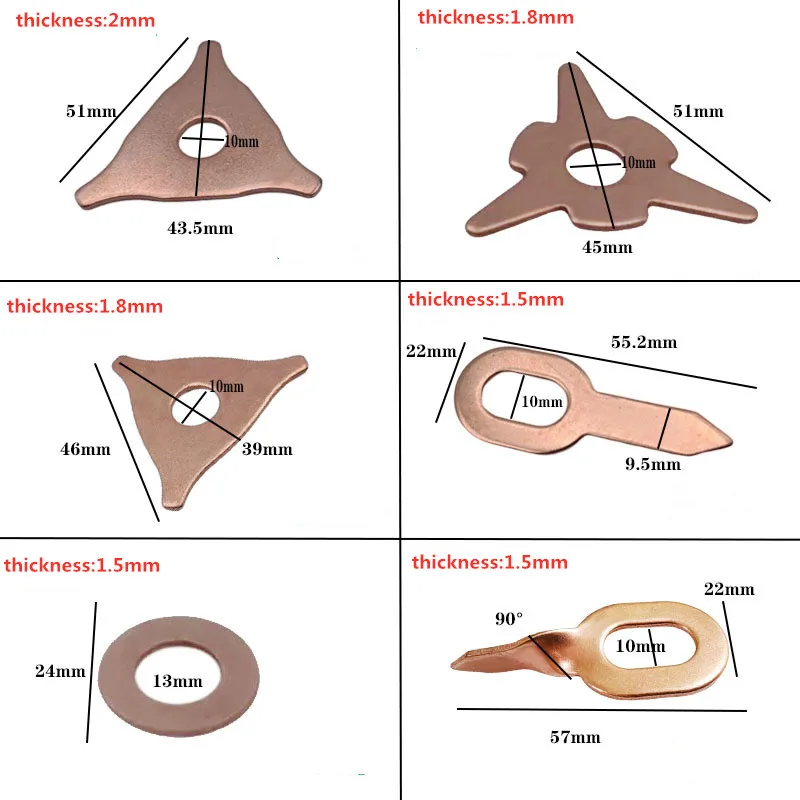 Dent Pulling Straight Washer For Spot Welder Panel Pulling Washer Spot Welding Machine Consumables Sheet Metal RepairAccessories