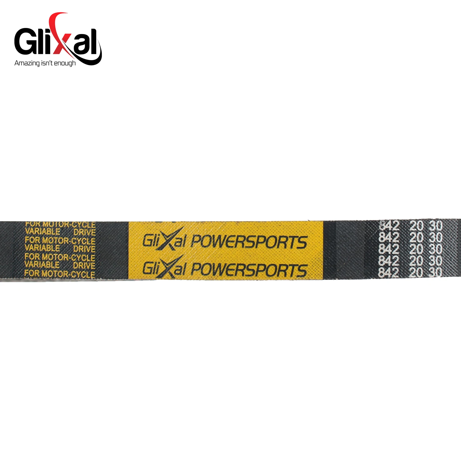 Glixal GY6 125cc 150cc 842-20-30 CVT Drive Belt for Chinese Scooter Moped ATV Go-kart 152QMI 157QMJ Engine 842 20 30