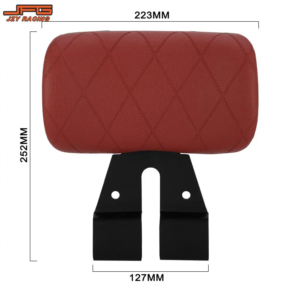 Rear Backrest Motorcycles Accessories Rear Rest Sponge Back Cushion Backrest Seat For F125 Dirt Pit Bike Three different designs